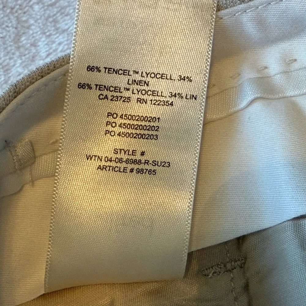 Aritzia Effortless Linen Pant Wilfred
